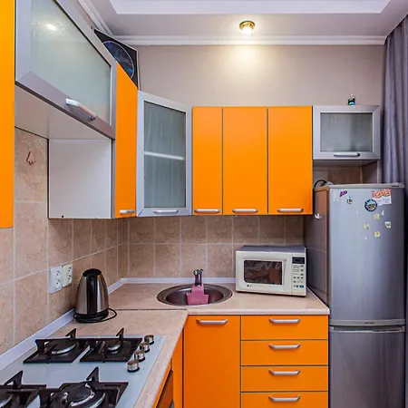 Однокомнатные Евро Апартаменты В Центре Алматы #35 Exterior photo