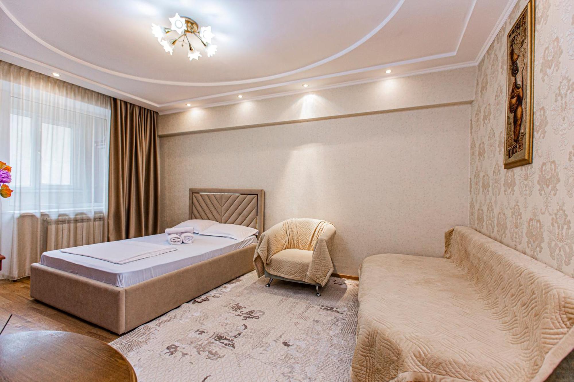 однокомнатные евро в центре #35 * Almaty